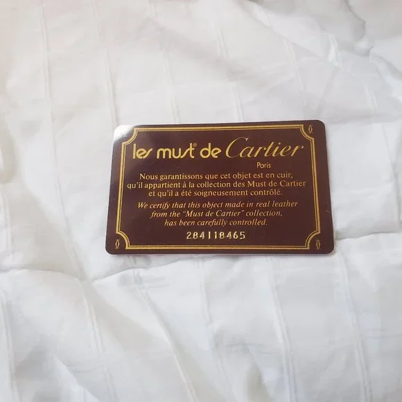 Vintage Cartier Coin Wallet - Picture 4 of 5